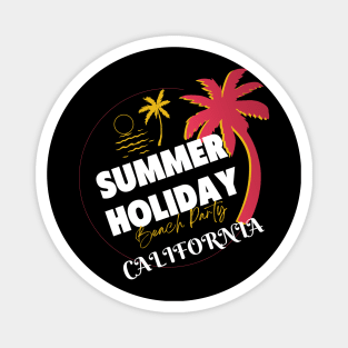 Summer holiday beach party T-shirt Magnet